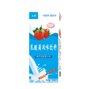 卫桥草莓味乳酸菌风味饮料