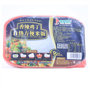 得益绿色香辣鸡丁自热方便米饭