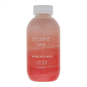 shaketime缤纷颗粒蛋白代餐奶昔（心晴草莓）
