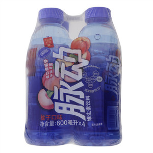 脉动桃子口味维生素饮料