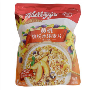家乐氏谷兰诺拉缤纷水果黄桃麦片