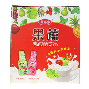 养芯多果蔬乳酸菌饮品