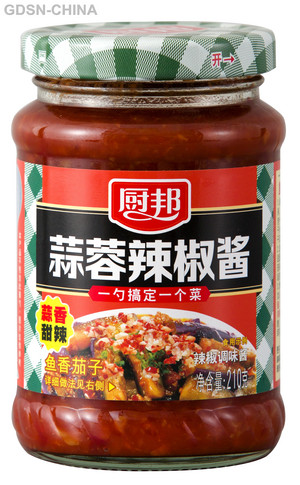 厨邦蒜蓉辣椒酱