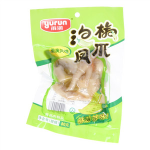 yurun雨润重庆风味泡椒凤爪