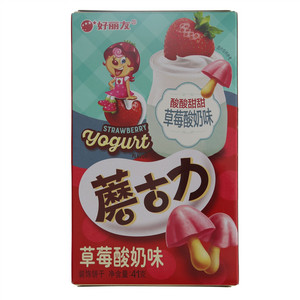 好丽友  蘑古力+草莓酸奶