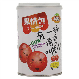 华泉果情包山楂罐头