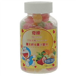 奇峰膳食纤维果汁软糖