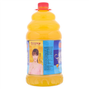 2.58L果粒蜂蜜黄桃果汁饮料