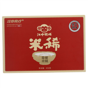 江中猴姑米稀黑芝麻味早餐米糊