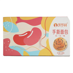 凯罗利红豆味手撕面包