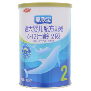 三元爱欣宝较大婴儿配方奶粉6-12月龄 2段