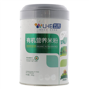 五禾铁锌钙苹果有机营养米粉