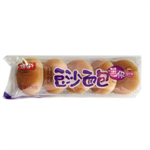 桃李迷你豆沙面包（红豆馅）