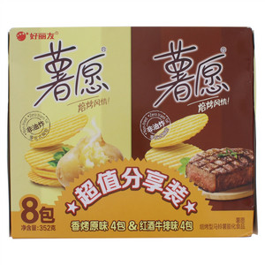 好丽友薯愿焙烤型马铃薯膨化食品