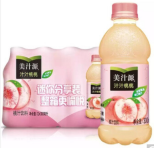 美汁源汁汁桃桃桃汁饮料
