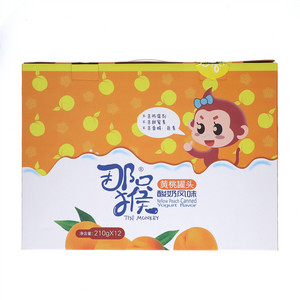 那只猴黄桃罐头（酸奶口味）