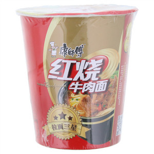 康师傅红烧牛肉面