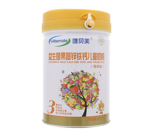 （唯贝美）益生菌果蔬锌铁钙儿童奶粉