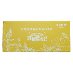 清谷田园芒果益生菌水果谷物麦片
