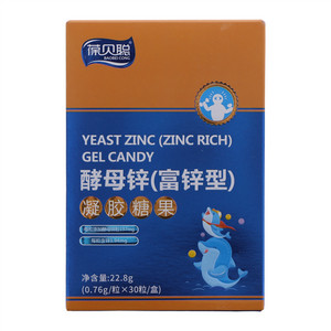 葆贝聪酵母锌富锌型凝胶糖果