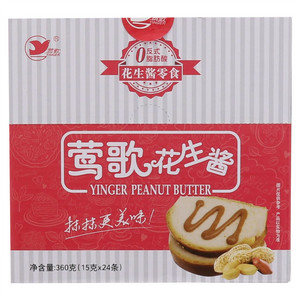 YINGER 莺歌 0反式脂肪酸幼滑型花生酱