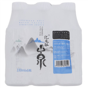 亿龍谷山泉方瓶塑包天然山泉水