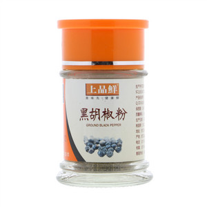 上品鲜黑胡椒粉30克