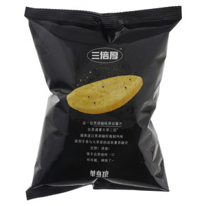 三倍厚黑胡椒味厚切薯片