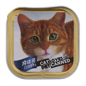 拍拖宝贝珍味羹三文鱼营养猫用配方