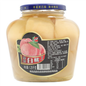 果状元奥胜白桃罐头（混合型）