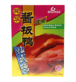 盒装微辣酱板鸭（450g）