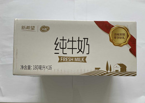 天香纯牛奶