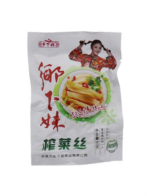 乡下妹榨菜丝60g
