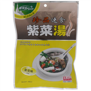 喜家乐蛋花味珍品紫菜汤