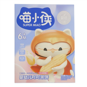 喵小侠大米原香婴幼儿吖吖米饼