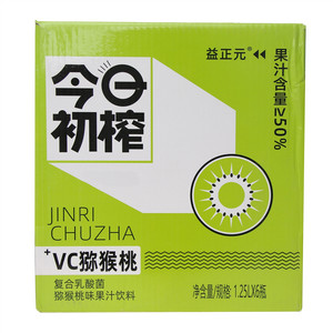 益正元今日初榨复合乳酸菌猕猴桃味果汁饮料