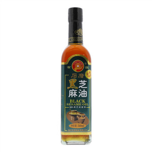 有源石磨黑芝麻油