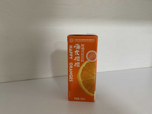 蓝津嗨皮橙橙鲜橙饮料