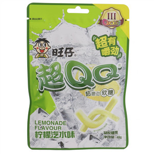 旺仔超QQ柠檬汽水味超嚼劲软糖
