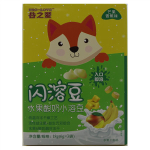 谷之爱 闪溶豆（冻干芒果香蕉味酸奶小溶豆）