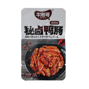 牛海哥秘卤鸭肠（黑鸭味）