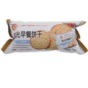 日盈阳光早餐饼干（原味）118g