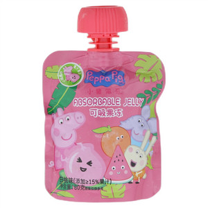 妙嘴白桃味可吸果冻