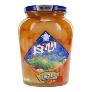 真心温带什锦罐头