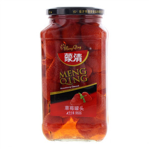 蒙清水果罐头（草莓罐头）