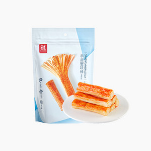 a1零食研究所香辣味手撕蟹味棒