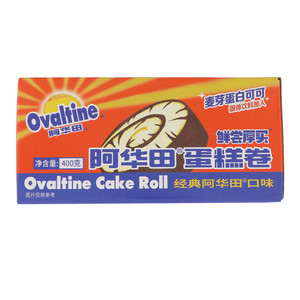 Ovaltine阿华田鲜尝厚买经典阿华田口味蛋糕卷