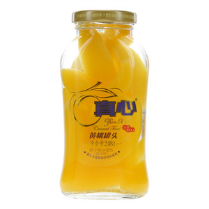 真心长寿黄桃罐头