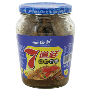 海和7道鲜香辣带鱼