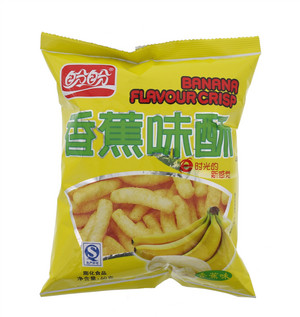 盼盼香蕉味酥（直接挤压性膨化食品）60克